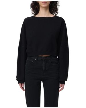 Saint Laurent Sweatshirts - Negro