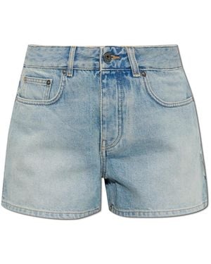 Off-White c/o Virgil Abloh Denim Shorts - Azul