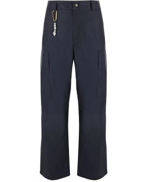 DARKPARK Straight Trousers - Blue