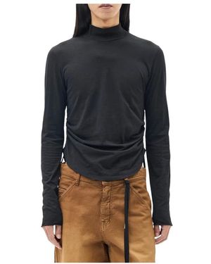 Ann Demeulemeester Turtlenecks - Blue