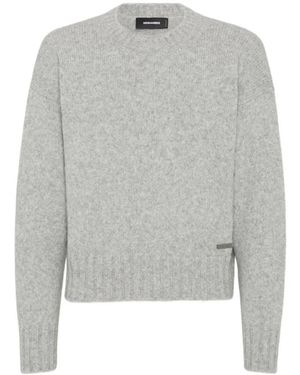 DSquared² Gemütlicher Strickpullover - Grau