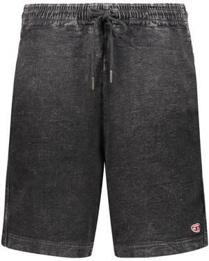 DIESEL Denim Shorts - Gray