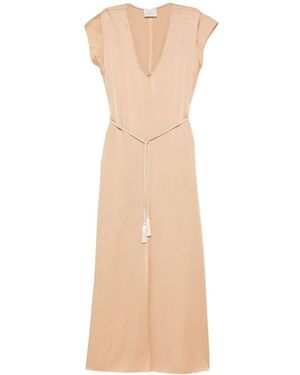 forte_forte Maxi Dresses - Natural