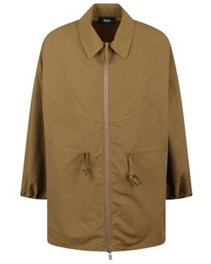 Laminar Belted Coats - Green