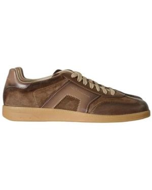 Santoni Trainers - Brown