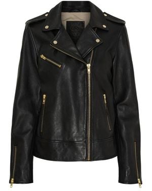 Notyz Bikerjacke - Schwarz