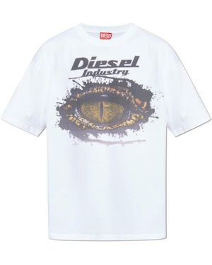 DIESEL T-Shirts - Blanc