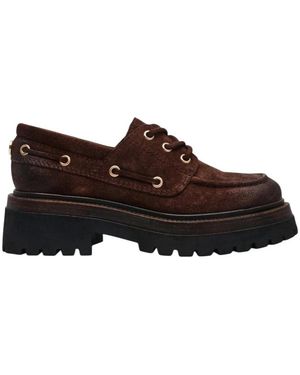 Steve Madden Laced Shoes - Brown