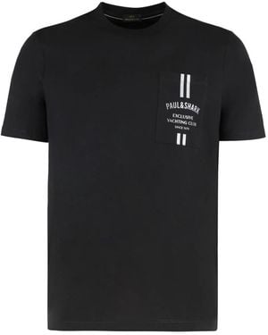 Paul & Shark T-Shirts - Zwart