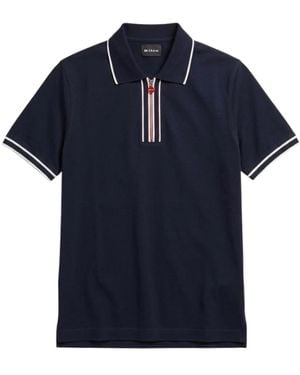 Kiton Polo Shirts - Blue