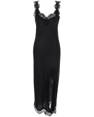 Gold Hawk Midi Dresses - Nero