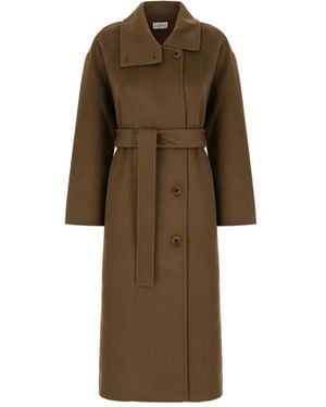 The Dynamis Studio Savile Coat - Braun