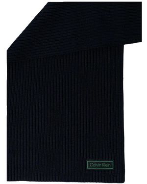 Calvin Klein Winter Scarves - Negro