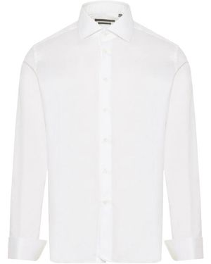 Corneliani Formal Shirts - White
