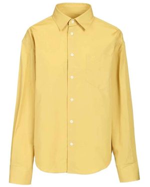 Ami Paris Casual Shirts - Yellow