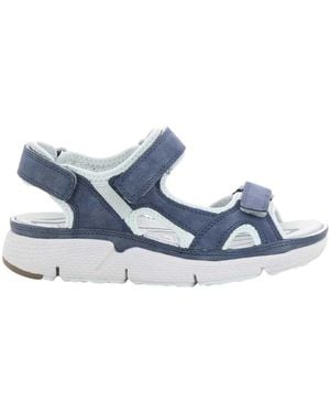 Allrounder Flat Sandals - Blu
