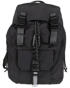 A.P.C. Trek 2.0 Rucksack - Schwarz