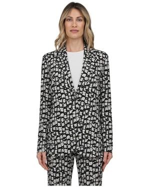Via Masini 80 Blazers - Black