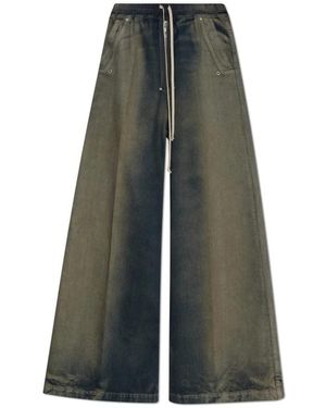 Rick Owens Wijde Jeans - Grijs