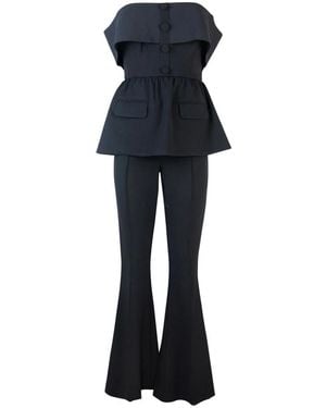 Self-Portrait Jumpsuits - Blauw
