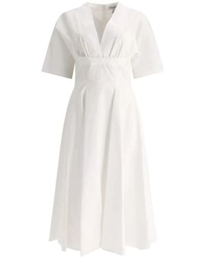 Alaïa Maxi Dresses - White