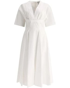Alaïa Maxi Dresses - White