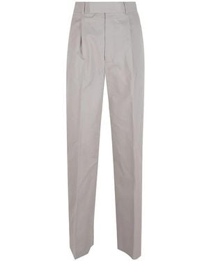 Jil Sander Broeken ,Grijs ,Katoen Tailored Broeken