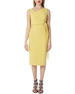 Sandro Ferrone Gelbes Langes Kleid Frühling/Sommer Kollektion