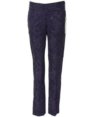 Bencivenga Slim-Fit Trousers - Blue