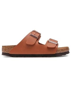 Birkenstock Sliders - Brown