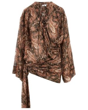 ANDAMANE Indira Mini Dress - Bruin