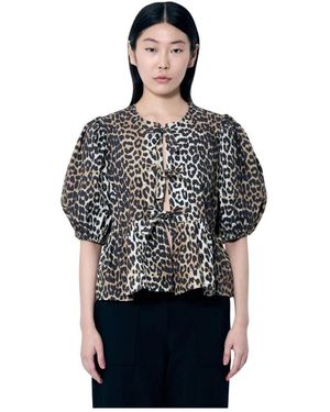 Ganni Blouses - Nero