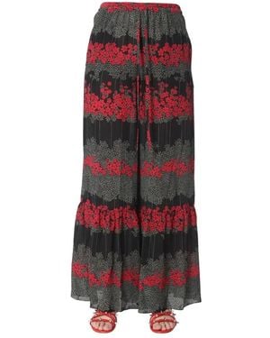 RED Valentino Wide Trousers - Red