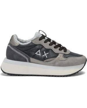 Sun 68 Trainers - Grey