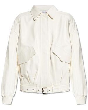 IRO Leather Jackets - White
