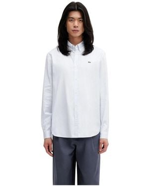 Lacoste Casual Hemden - Wit