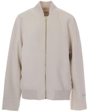 Sportmax Bomber Jackets - Grau