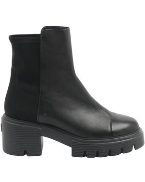 Stuart Weitzman Schoenen ,Zwart ,Leer 5050 Soho Enkellaars