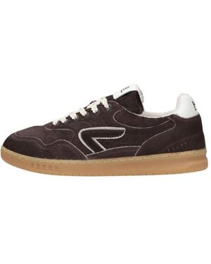 Hub Schoenen ,Bruin ,Leer Vancouver-W Sneakers