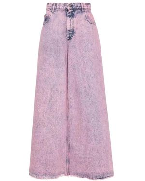 Marni Wide Jeans - Purple