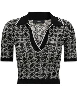 Amiri Polo Shirts - Negro