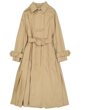 Herno Trenchcoat Mit Gürtel - Natur