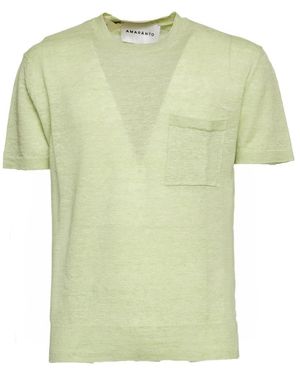 Amaranto Truien & Vesten ,Groen ,Ronde Hals Truien