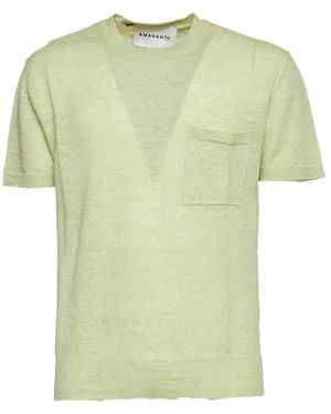 Amaranto Round-Neck Knitwear - Green