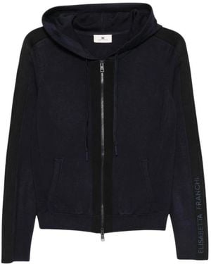 Elisabetta Franchi Zip-Throughs - Black