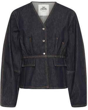Karen By Simonsen Denim Jackets - Negro