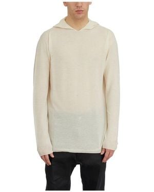 Rick Owens V-Neck Knitwear - Neutre