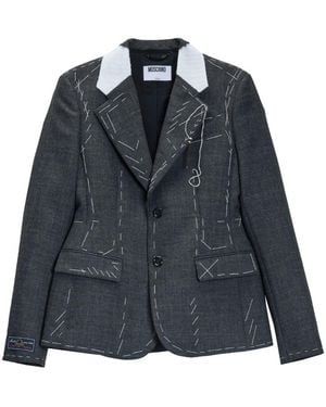 Moschino Blazers - Blue