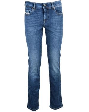 DIESEL Straight Jeans - Azul