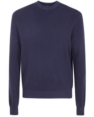 People Of Shibuya Round-Neck Knitwear - Blue